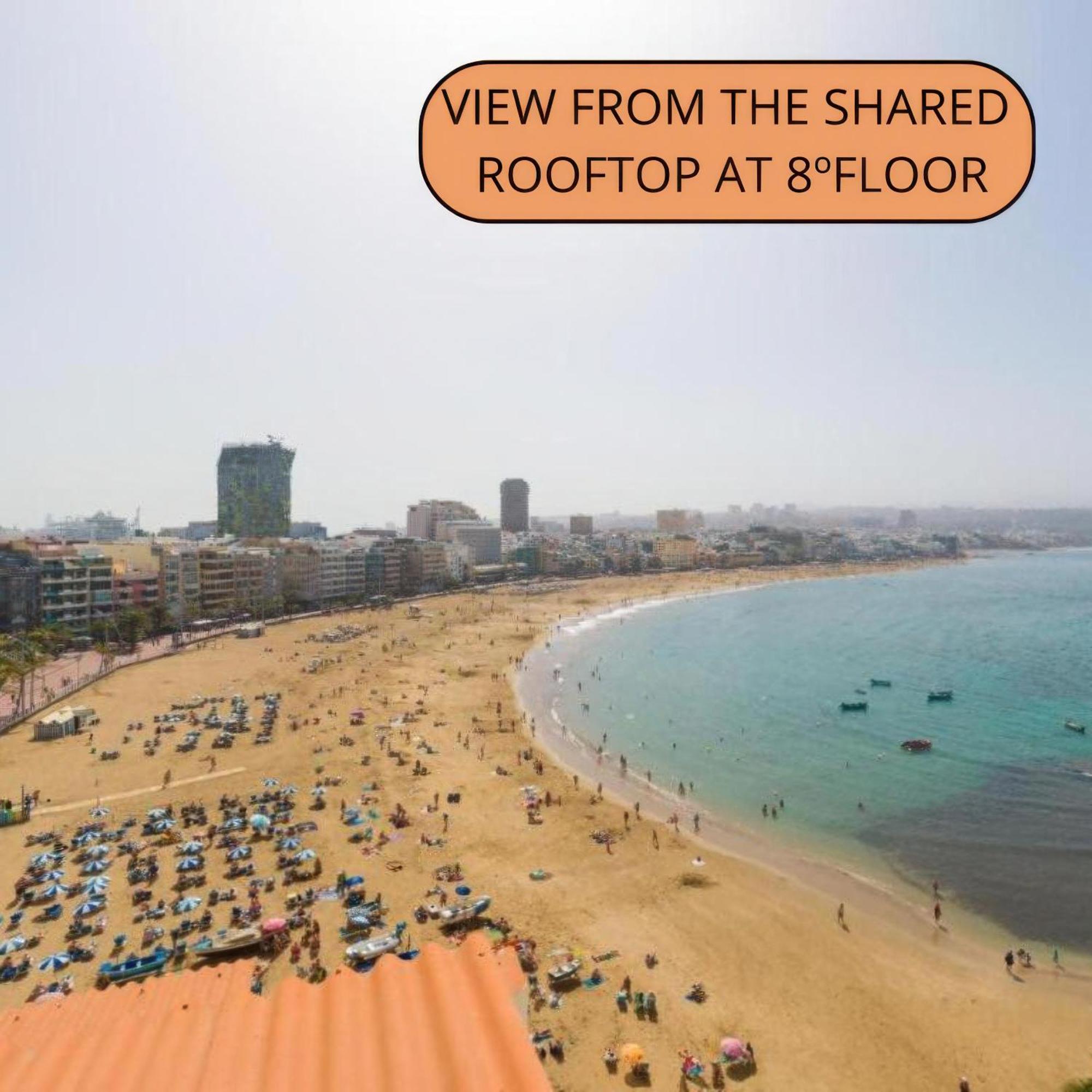 Casita Canaria Playa Beachfront Access & Lateral Ocean View With Terrace Las Palmas / Gran Canaria Exterior foto