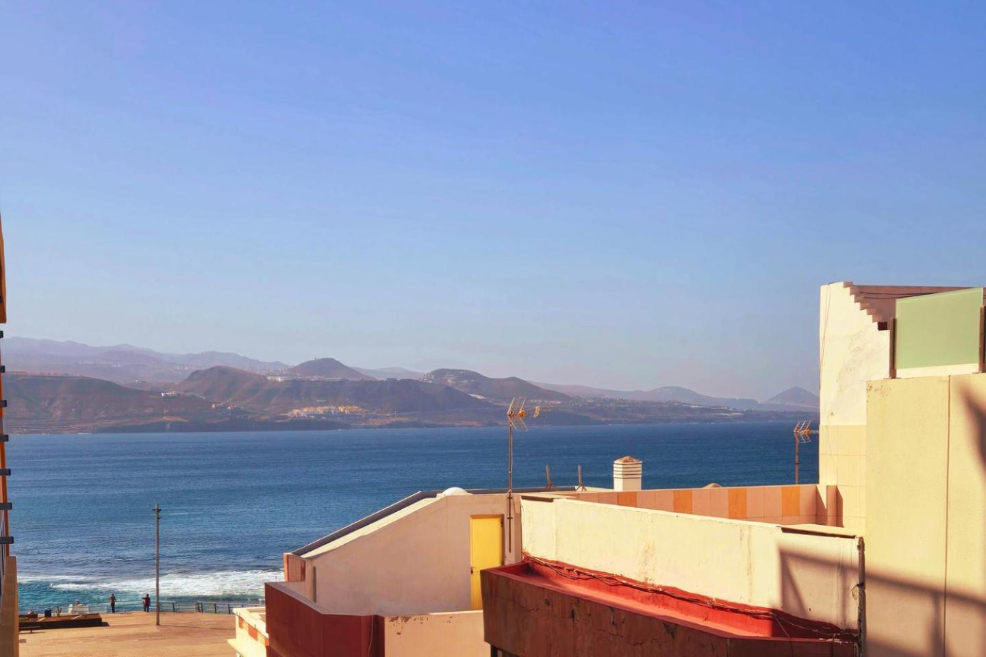 Casita Canaria Playa Beachfront Access & Lateral Ocean View With Terrace Las Palmas / Gran Canaria Exterior foto